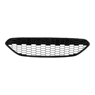 Front Bumper Upper Grill Cover 1778260 Glossy Black Protection Replacement for Ford Fiesta