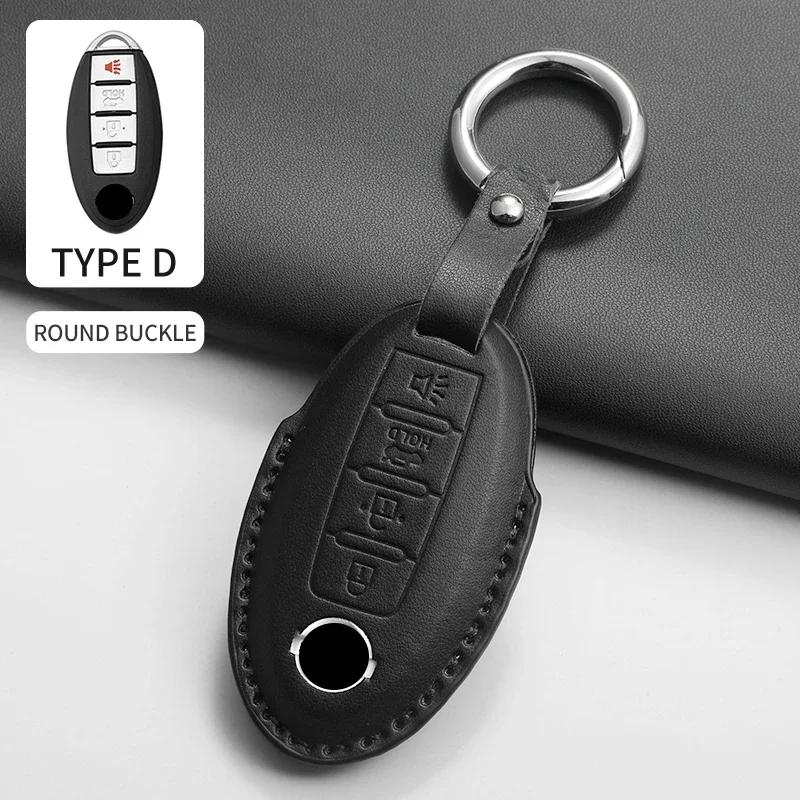 Autoschlüsselhülle Abdeckung Schale Fob für Nissan J11 J10 Versa Maxima Altima Rogue Sentra Murano Trail für Infiniti FX35 QX60 Autoschlüsselanhänger