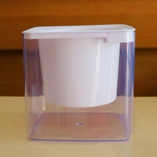 Samozavlažovací květináč Automatický zavlažovací květináč s absorpčním bavlněným provázkem Květináč pro uchovávání vody s drenážním otvorem pro pokojové a venkovní rostliny