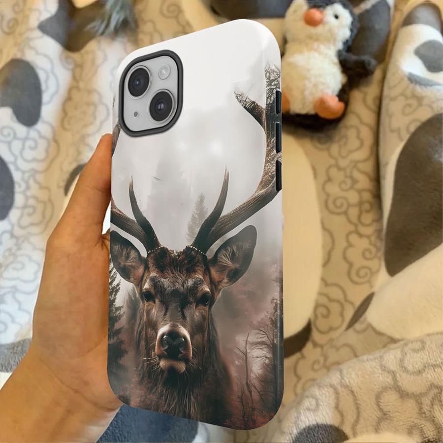 Soft Cover Capa Phone Case for Xiaomi Redmi Note 14 4G 14 Pro Plus 5G Animal Deer Pattern