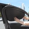 Car Sunshade Window Self-priming Sunscreen Heat Insulation Shield Inside Electrostatic Adsorption Side Curtain Privacy Car Mesh