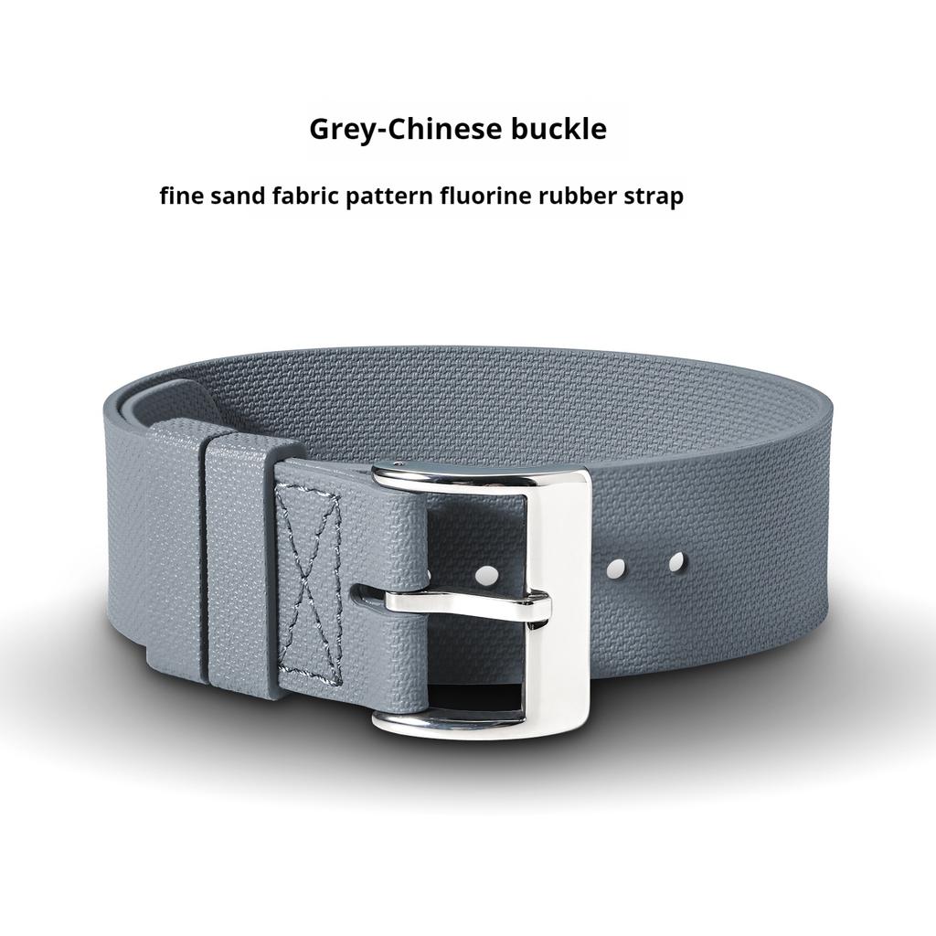 20mm 21mm 22mm FKM Universal Fluororubber Watch Strap For Tudor BlackBay Omega Seamaster IWC Longines Rolex Belt Watch Band