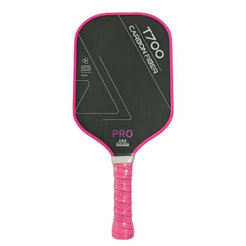 T700 Carbon Fiber Pickleball Paddle Set 16mm Yellow DIY Professional Equipment