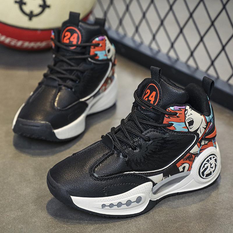 Children s sneakers autumn and winter 22 new children s shoes teenagers and big children training basketball shoes 31