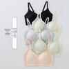 Lace Push-Up Bra for Small Chest: Sexy, Stylish, Comfortable & Breathable with Fixed Thin Cups