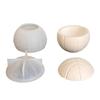 Stampo in Silicone Traslucido per Progetti di Tazze a Forma di Palla Sportiva, Forma Divisa per Espositori in Resina e Artigianato in Gesso Fai-da-te