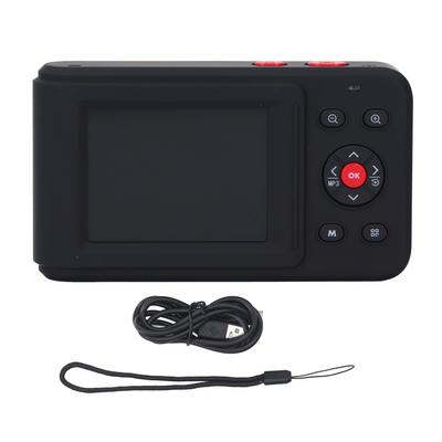Digitalkamera 72 MP 2,5 K Videoausgang Dual-Screen Kompaktkamera 16-fach Zoom Autofokus Selfie-Kamera