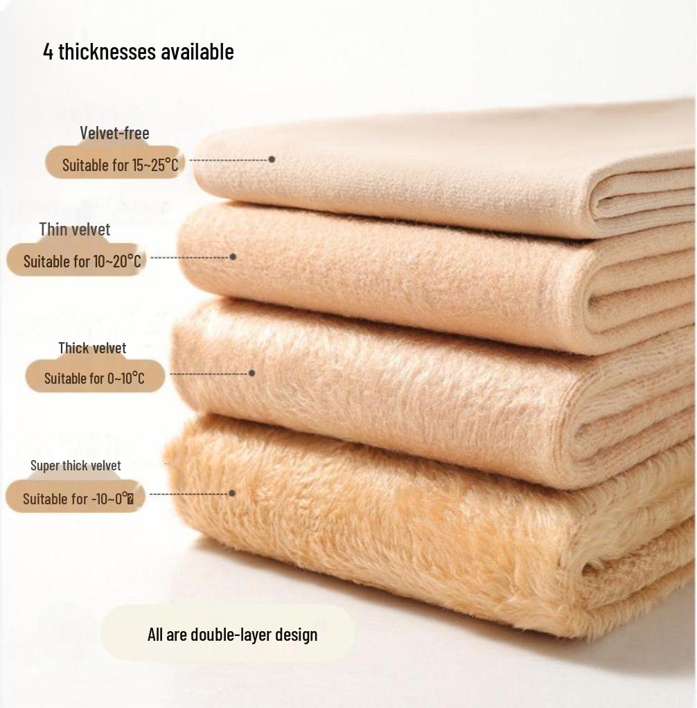 Double-Layer Silk Stockings - Autumn/Winter Thickened Tights