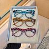 High-Definition Cat-eye Reading Glasses for Women with Spring Hinges