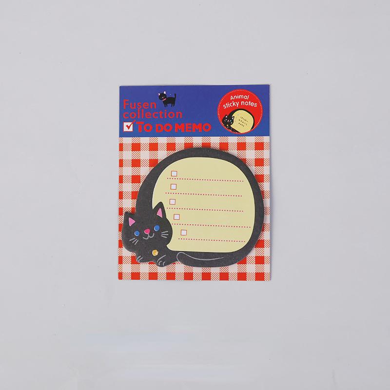 10Pcs/Lot Cute Cartoon Animal Tearable Note Book Posted It Sticky Notes Notepad Memo Pads Children Gifts School Office Supplies