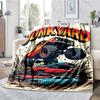 Drukke Thema Deken - Perfect voor Bank, Bed, Reizen & Buitengebruik | Machinewasbaar, Gezellig & Duurzaam.