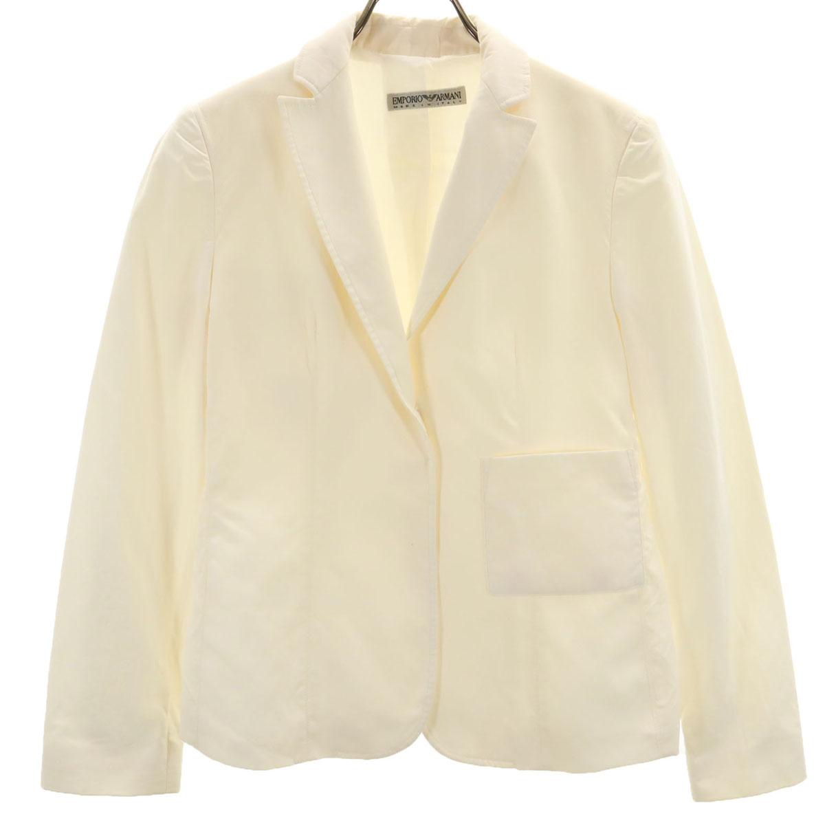 

Emporio Armani made in Italy tailored jacket 36 Ivory Women Used