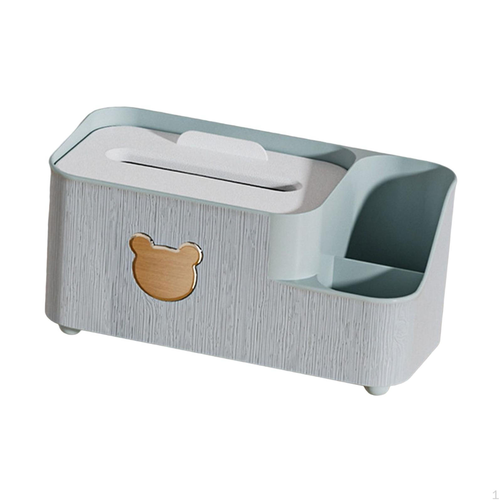 Elegant Tissue Box Holder for Home Office Desk Organization Green S