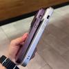 Luxury Bling Laser Aurora Case for iPhone 11 Pro iPhone 12 13 14 Pro Max 14 Plus Big Window Camera Protection Solid Color Cover