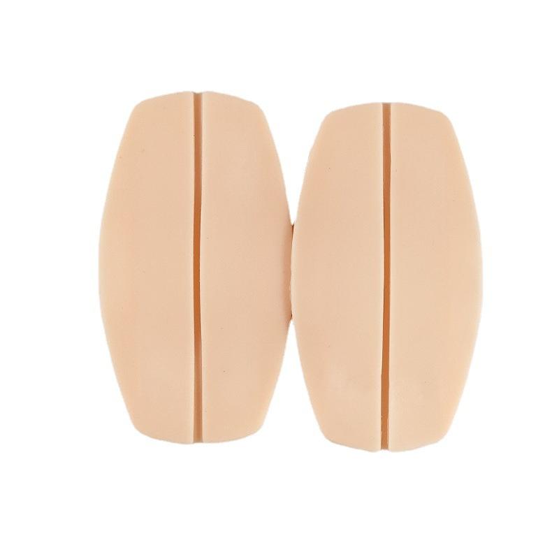 2/6pcs Silicone Shoulder Strap Pads, Anti-Slip Bra Strap Holders, Multi-Color Seamless Pressure-Relief Shoulder Pads