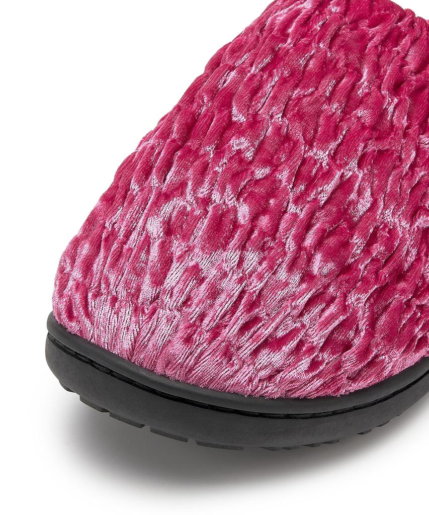 Subu Winter Sandals Celosia Velvet - Pink / Hr-061