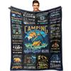 Geschenke für Camper-Paare, Geschenke für Wohnmobilbesitzer, Camping-Essentials, bequeme und warme Flanelldecken, das beste Geschenk für Wohnmobilbesitzer