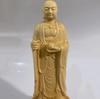 Natural Solid Wood Ksitigarbha Bodhisattva Statue Chinese Buddha Statues Home Room Office Feng Shui DecorationFigure Statue 11in