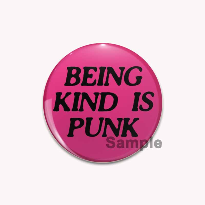 

32/44/58 мм Мультфільм Тварина Метелик/Воїн Гусак/Набір Котів Значки Мистецтво Письмо Бути добрим це панк Брошки Аксесуари для рюкзака Декоративна шпилька 44mm