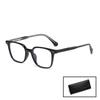 Square Metal Core Leg High-End Anti Blue Light Flat Mirror, New Trend Cross-Border Classic Men And Women Glasses