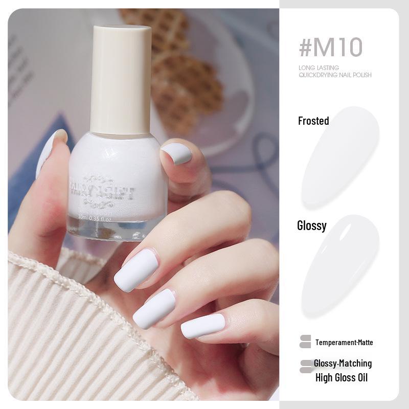 New Matte No-Bake Long-Lasting Peelable Quick-Dry Nail Polish for Nail Art