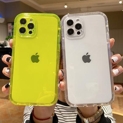For Iphone 13 Transparent Silicone Phone Case For Iphone 14 12 11 13 Pro Max Xr Xs Max X 14plus Clear Soft Shockproof Back Cover