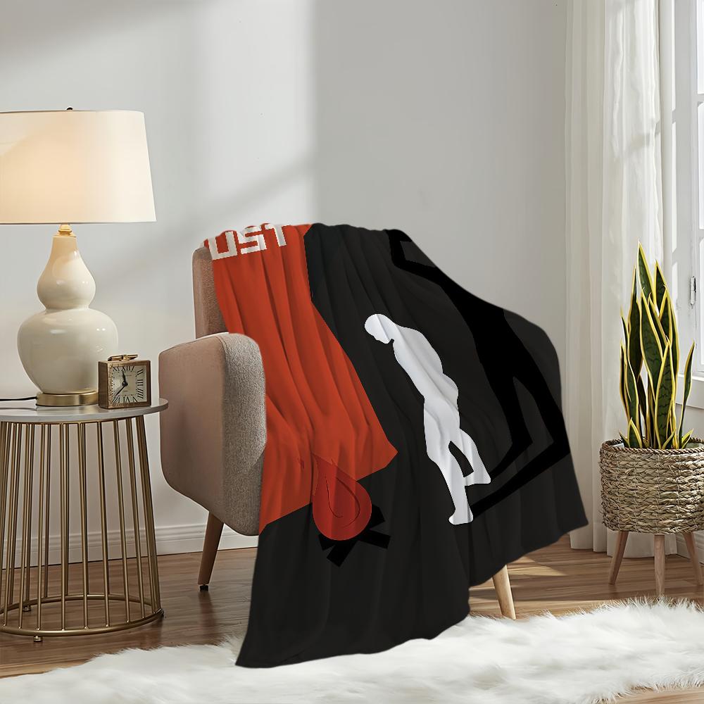 Game R-RUST Blanket For Sofa Room Microfiber Bedding Blanket office Travel Gift Home