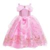 Sleeping Beauty Costume Play Princess Carnival Aurora Birthday Princess Party Dress Halloween Apparel Purim Fairy Vestido