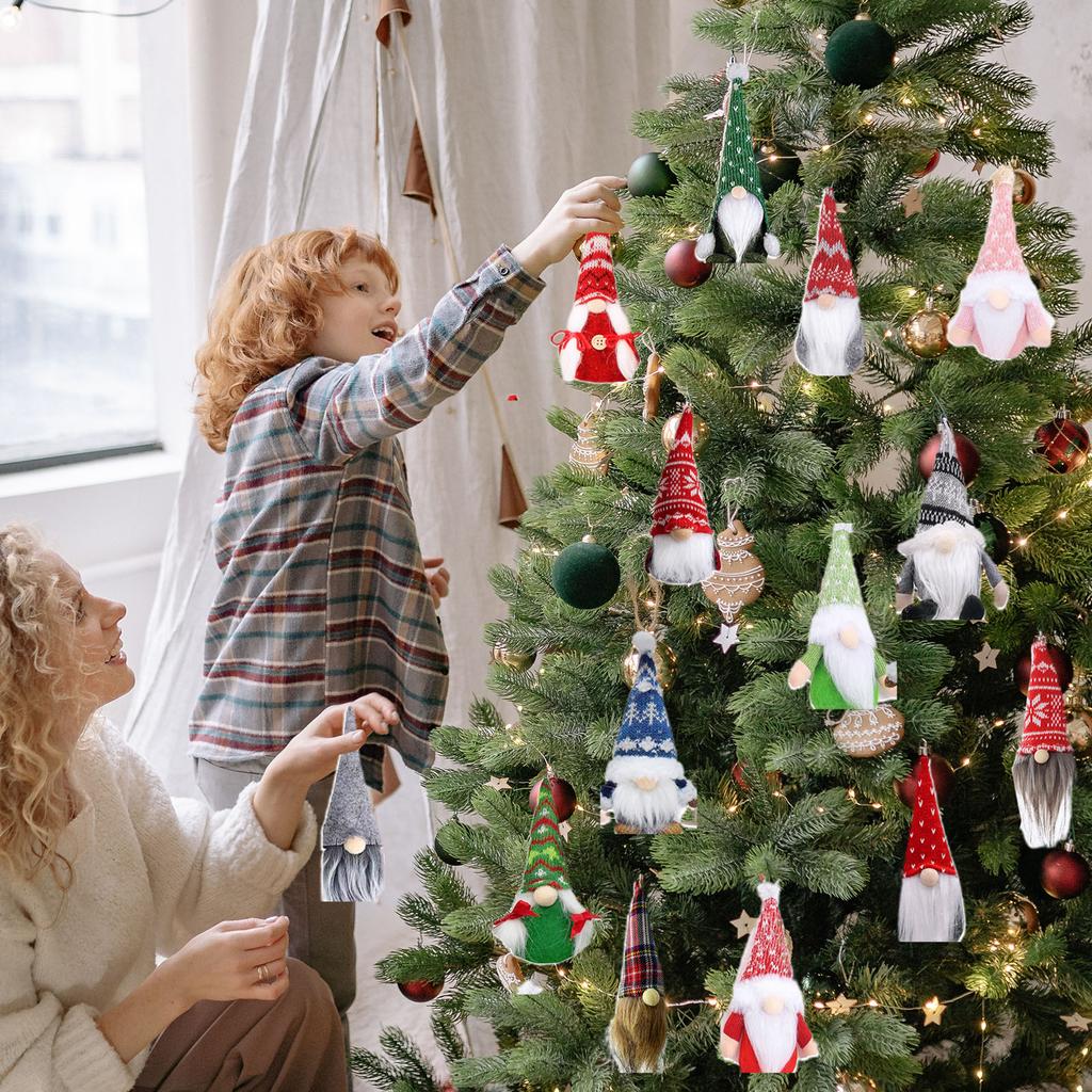 Multi Patterns Christmas Gnome Advent Calendar 2025 Gnome Dolls Plush Toys 24 Day Gnomes Kids Party Gifts s New Year navidad