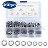 520pcs580pcs620pcs684pcs180pcs360pcs900pc Flat Washer Set 304 Stainless Steel