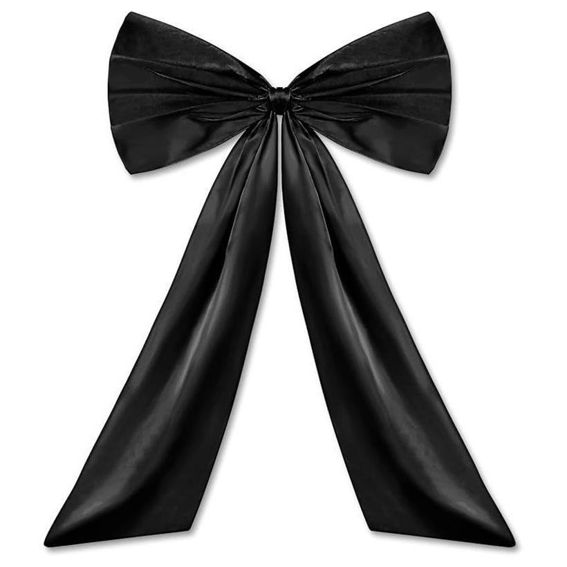 Cute Christmas Large Satin Bow Ribbon Elegant Party Backdrop Wall Hanging Decorative Bows for Wedding Christmas Bridal