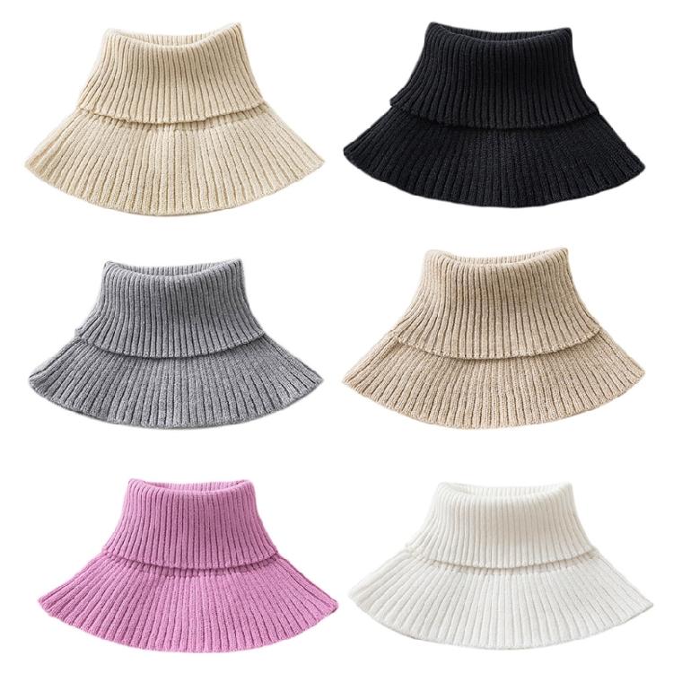 Elegant Knitted Winter Scarf Casual Office Neckerchief Travel Friendly Scarves for Outdoor Use