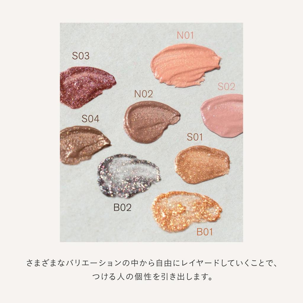 THREE United Fluid Eye Color S01 6g [Liquid Eyeshadow]
