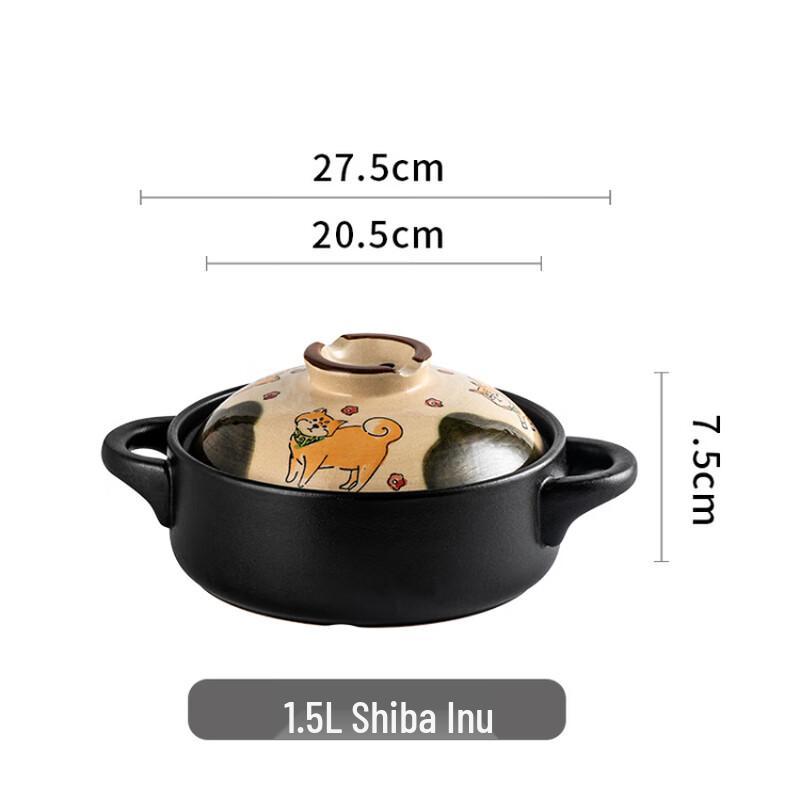 Lilang Ceramic Stew Pot for Gas Stoves