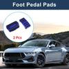 2 st Gaspedalsskydd för Ford för Mustang Mach-E -2025 Blå