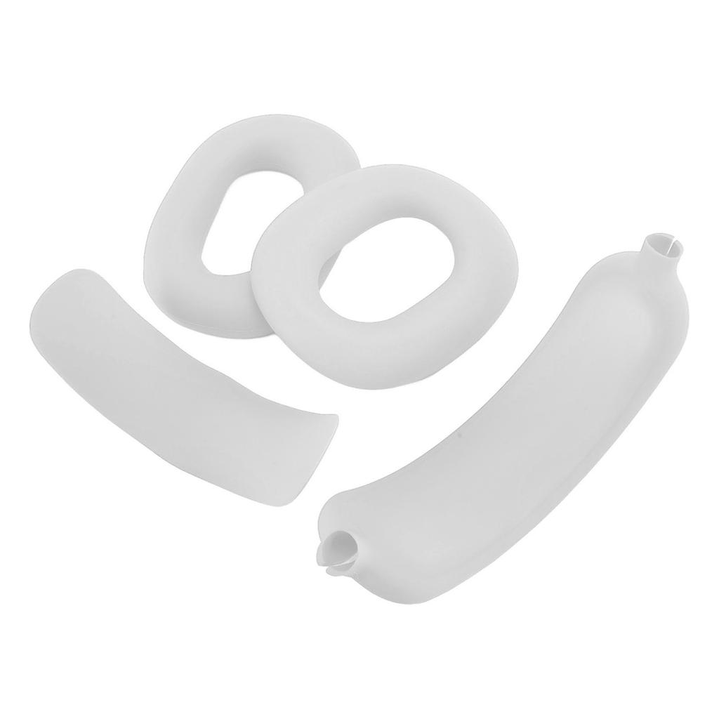 Headphone Ear Pad Cover Professional Silicone Earpads Headband Cover Beam Cushion Pad Set for IOS