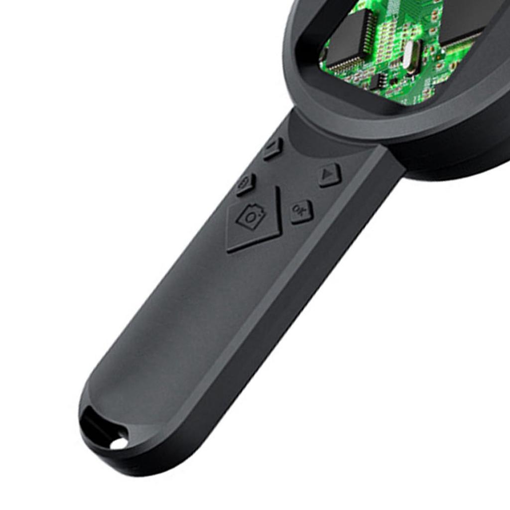 Lente d'ingrandimento digitale portatile Schermo IPS da 2,8 pollici Portatile Lente d'ingrandimento da 2 MP 1000X con luce 4 pulsanti di zoom 12 lingue