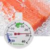 MMMonyHar Freezer Thermometer for RVCampervan Refrigerator, Suction Cup Type Food Cryometer -30℃~40℃, Automatic Sensing Physical Measurement,