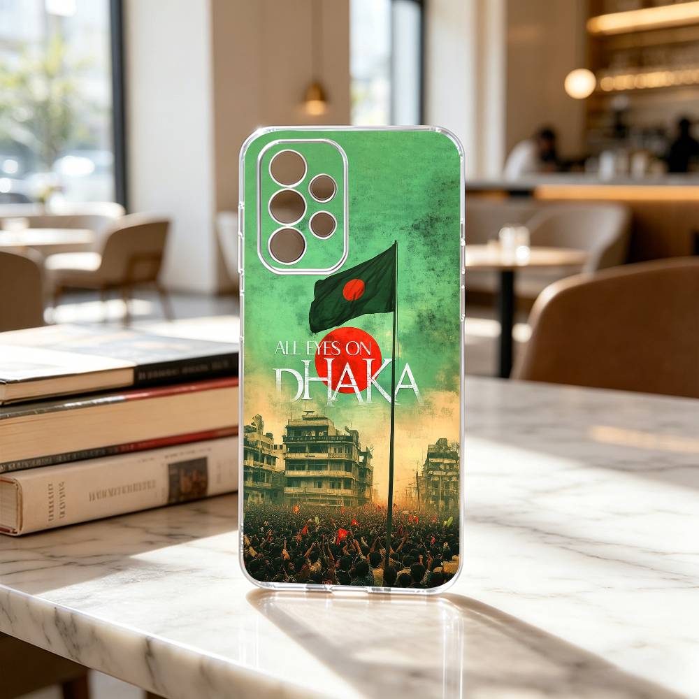 Gift B-Bangladesh F-Flag Phone Case For Samsung S25,S24,S21,S22,S23,S30,Ultra,S20,Plus,Fe Transparent Cover Samsung S30Ultra5G
