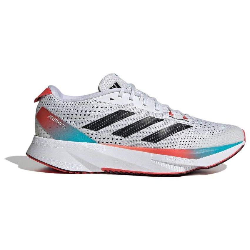 Adidas Adizero SL თეთრი შავი ნათელი წითელი უნისექსის სპორტული ფეხსაცმელი ღრუბელი-თეთრი ბირთვი-შავი ID6924