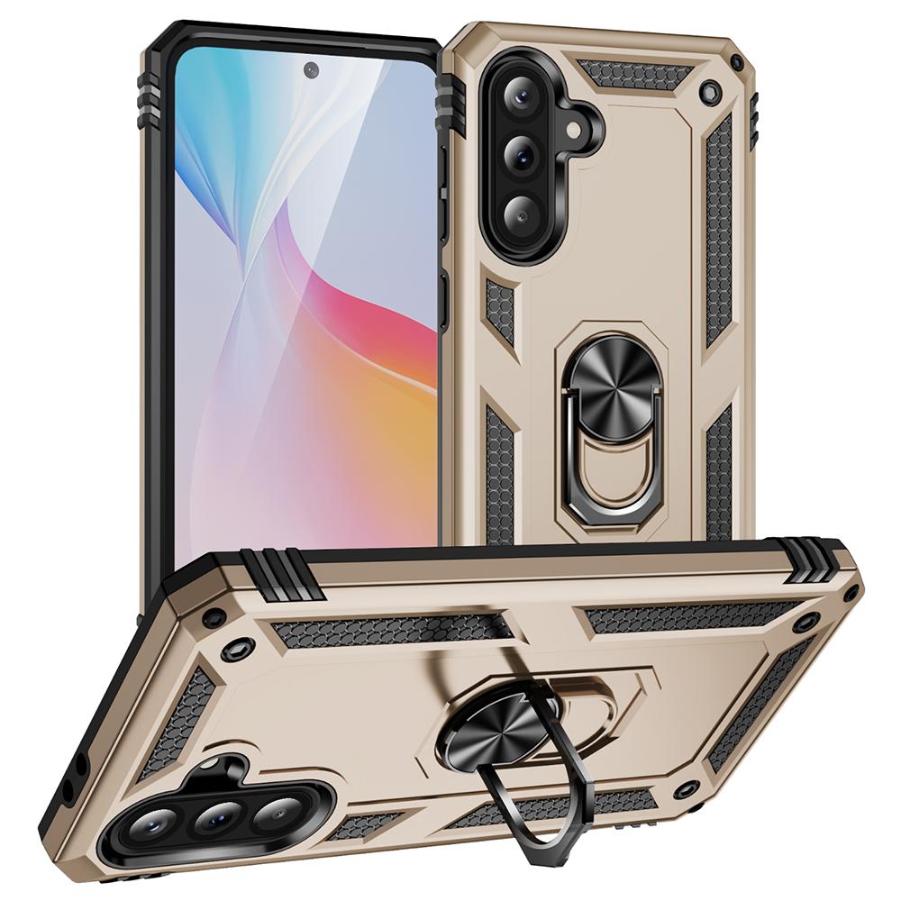 For Samsung Galaxy A56 5G Case PC + TPU Phone Cover with Kickstand