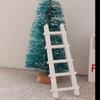 Wooden Wooden Ladder Dollhouse Miniature Model Creative Figurine Stairs Toys  home Decoration