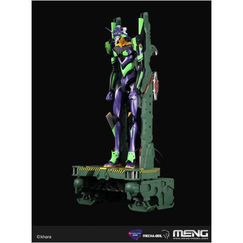 Mon Model Evangelion Dedicated Restraint and Mobile Launch Platform, Multicolor Molded Version, Non-Scale Plastic Model, MEVA-003L