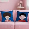 classic theme Pop Man Cushion Cover Soft & Easy-Wash Pillow Case – Versatile for Couch, Bed, Travel and Office