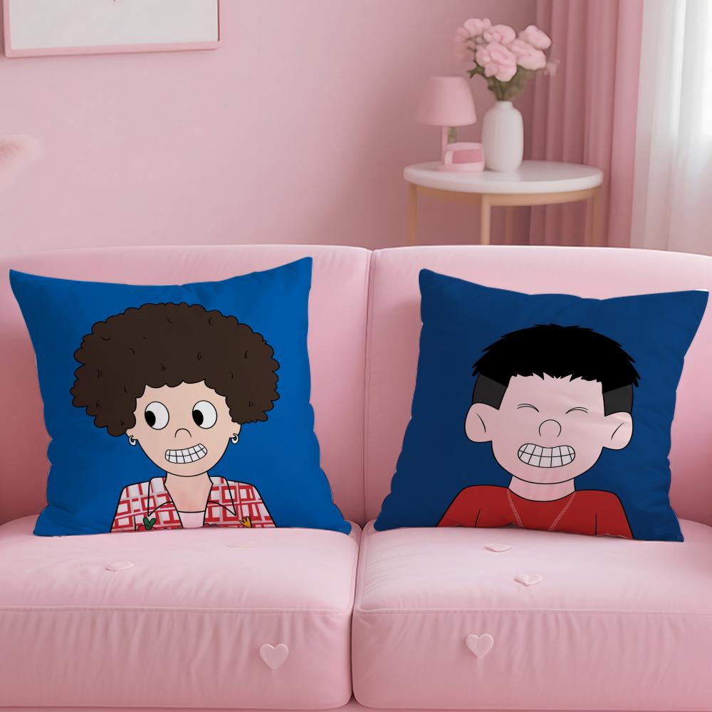 classic theme Pop Man Cushion Cover Soft & Easy-Wash Pillow Case – Versatile for Couch, Bed, Travel and Office