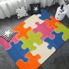 Puzzle Room Mats Nordic Style Home Doormat Bathroom-Toilet Mats Bedroom Hotel Decor Mat