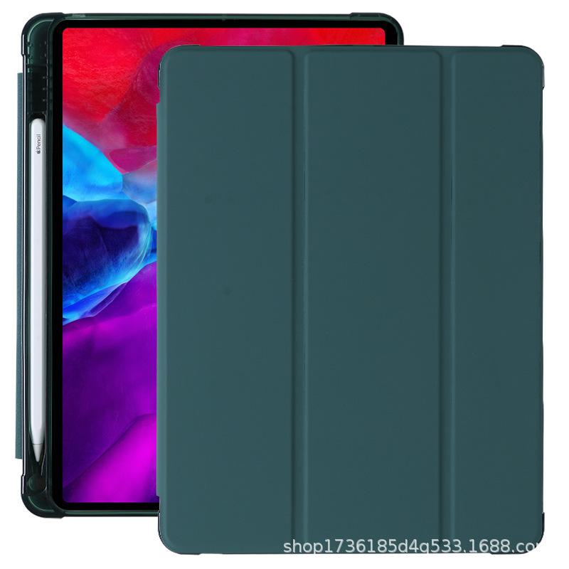 "Leather Protective Case with Pen Slot for iPad 10.2 & Air 4/5, Soft Shell"