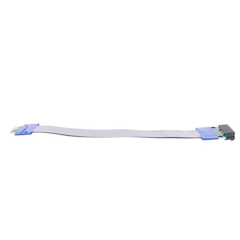 Pci Expres X1 Pci E Riser Card Extender Extension Ribbon Flexible Relocate Ribbon Pcie Extension Cable Adapter