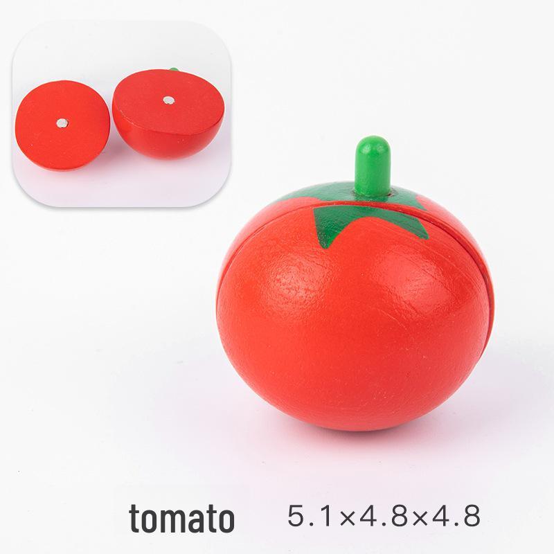 

Набор деревянных овощей и фруктов Qieqiele для малышей (1-3 года)