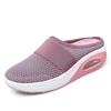 Women Mesh Lightweight Shoes Woman Slippers Wedge Shoes Female Air Cushion Sandals Thick Bottem Casual Sneakers Plus Size 43